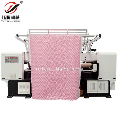 Máquina de coser industrial computarizada de agujas múltiples para chaquetas con transbordador