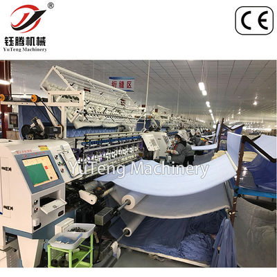 Máquina de tapicería automática de costura de bloqueo con multi agujas de tapicería de tejido textil para el hogar