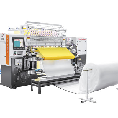 Máquina de tapicería industrial de agujas múltiples con doble cabeza 380V 220V 50HZ