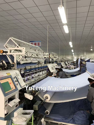 Máquina de tapicería de 128 pulgadas con punto de cerradura