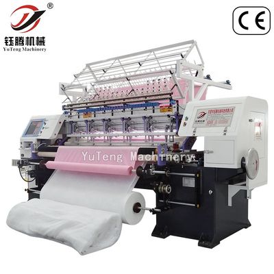 Alta velocidad 360° Máquina de Quilting Computarizada con múltiples agujas 96 pulgadas