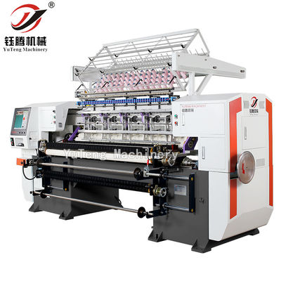Máquina de coser con punto de bloqueo por PLC Máquina de cubrir con agujas múltiples