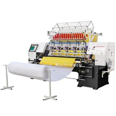 Máquina informática industrial de cubre con una sola cabeza para la fabricación de tejidos domésticos