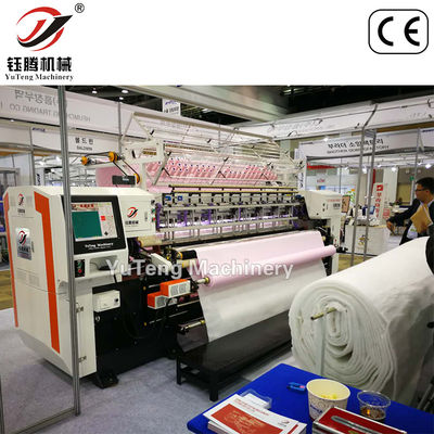 Máquina informática industrial de cubre con una sola cabeza para la fabricación de tejidos domésticos
