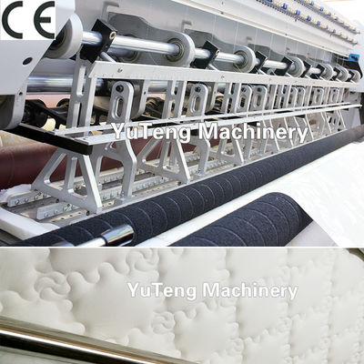 Máquina automática para hacer colchones de espuma de agujas múltiples