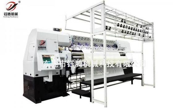Máquina de tapicería de agujas múltiples de alta velocidad con costura de cadena informática para uso industrial
