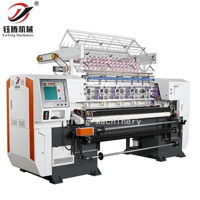 Profundidad de colcha 25 mm Máquina de costura de patrones computarizada Transbordador de alta velocidad para textiles domésticos