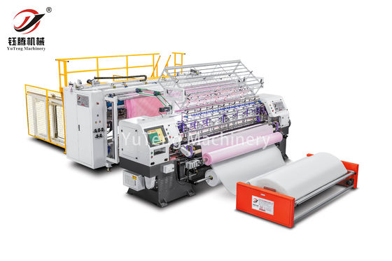 Máquina de corte automático de filetes computarizada con tecnología de corte ultrasónico y plataforma de elevación de brazos mecánicos para textiles domésticos
