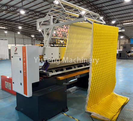Máquina informática de fabricación de alta velocidad con llave de lanzadera y costura de agujas múltiples
