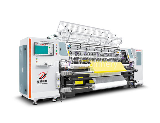 Máquina informática de costura de agujas múltiples con alta velocidad de bloqueo de alta velocidad