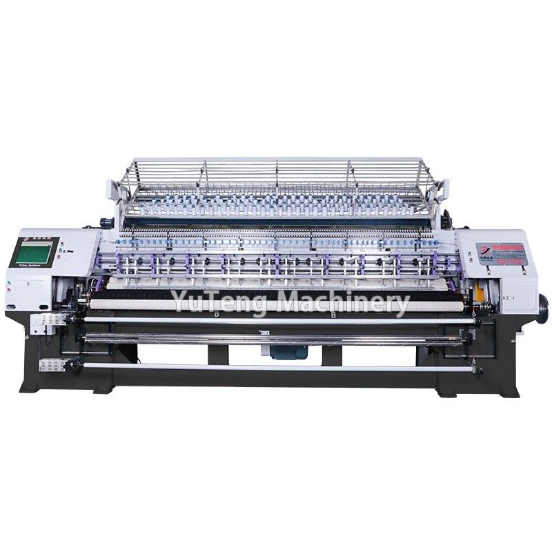 Máquina de costura de alfombras de alta velocidad de 100-1000 R/min con llave de aguja múltiple con 7.5KW de potencia para sábanas