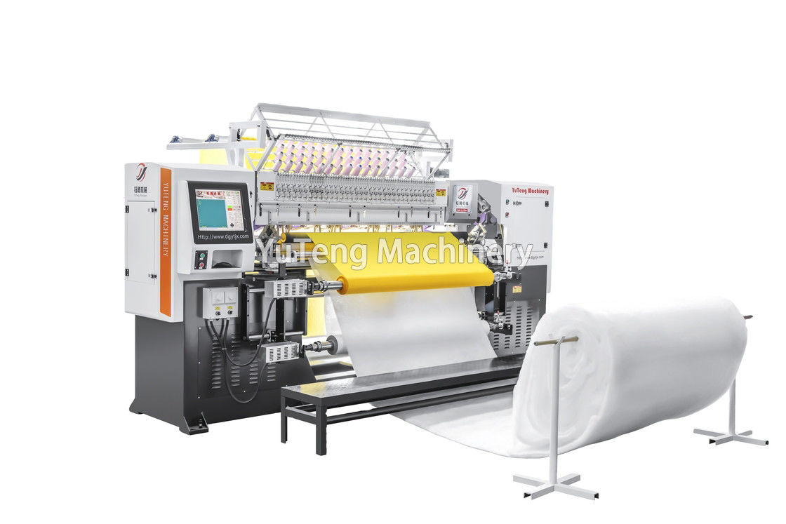 Máquina informática de cubre con gancho rotativo de doble fila industrial para la fabricación de prendas de vestir de cuero y vanidad