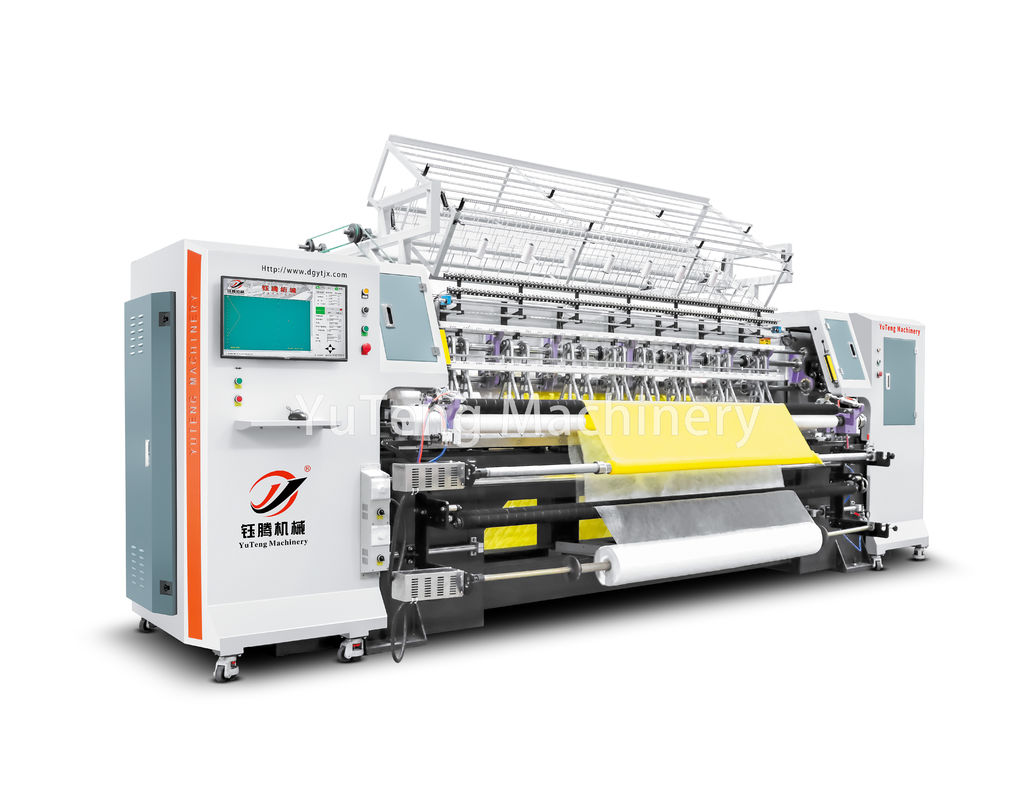 Máquina informática de costura de agujas múltiples con alta velocidad de bloqueo de alta velocidad